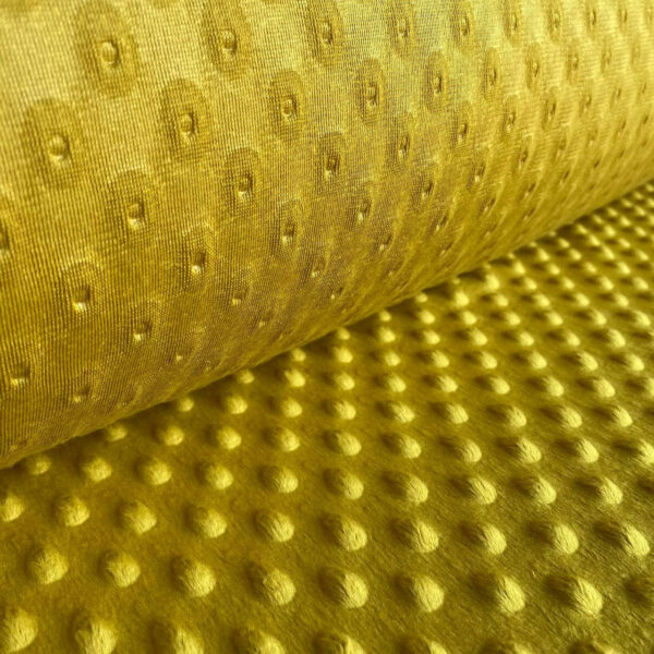 Minky βελουτέ mustard