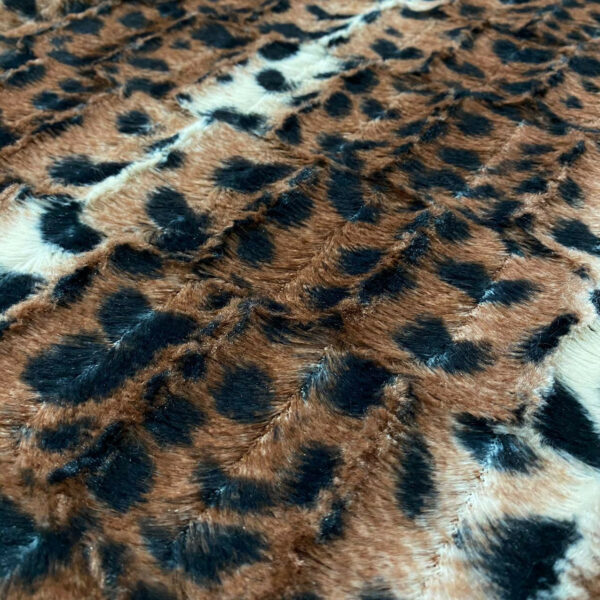 Γούνα leopard brown