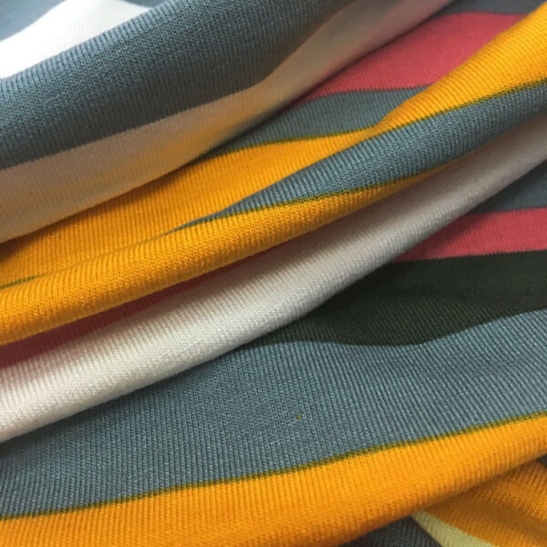 Βισκόζη/λύκρα multicolor