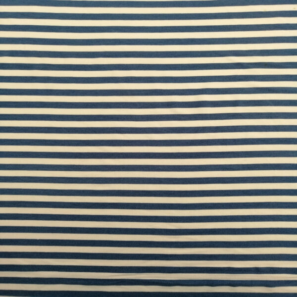 Βισκόζη/λύκρα indigo/white