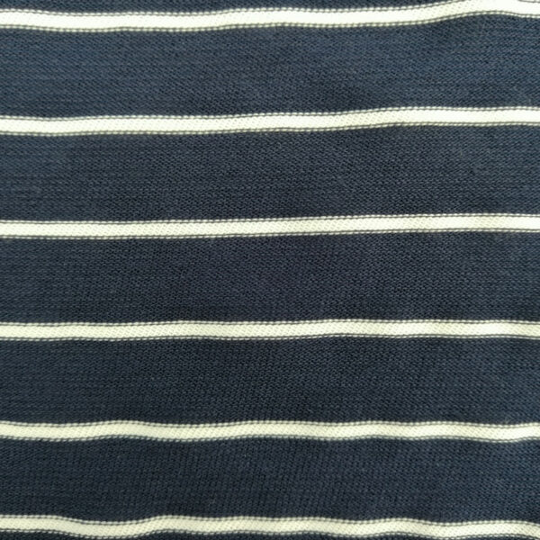 Βισκόζη/λύκρα navy/white