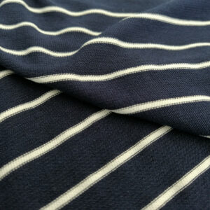 Βισκόζη/λύκρα navy/white