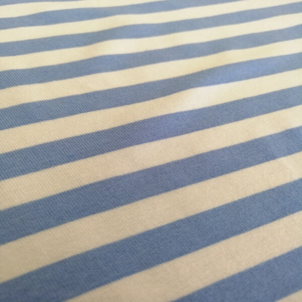 Βισκόζη/λύκρα light blue/white