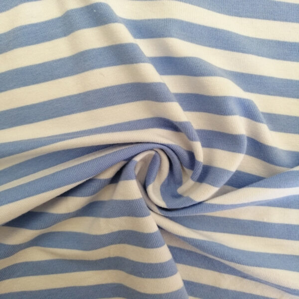 Βισκόζη/λύκρα light blue/white