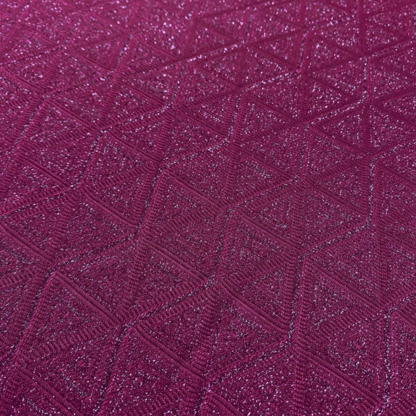 Ζέρσεϊ diamond lurex fuxia