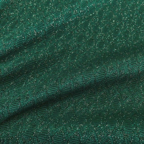 Ζέρσεϊ diamond lurex green