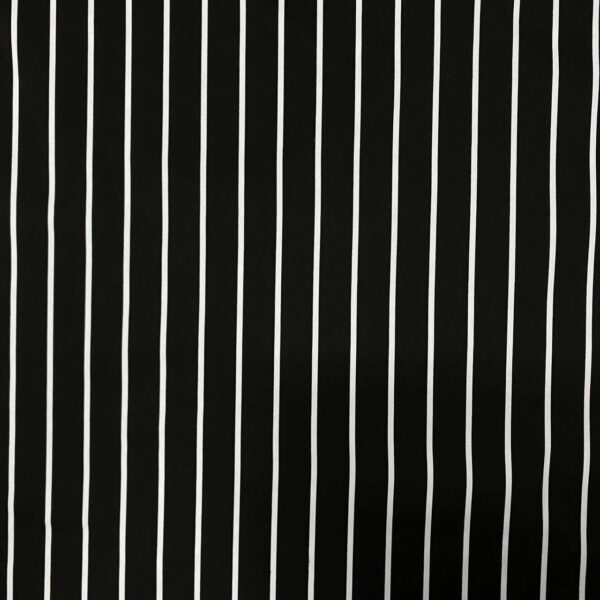 Καπαρντίνα ριγέ black/white