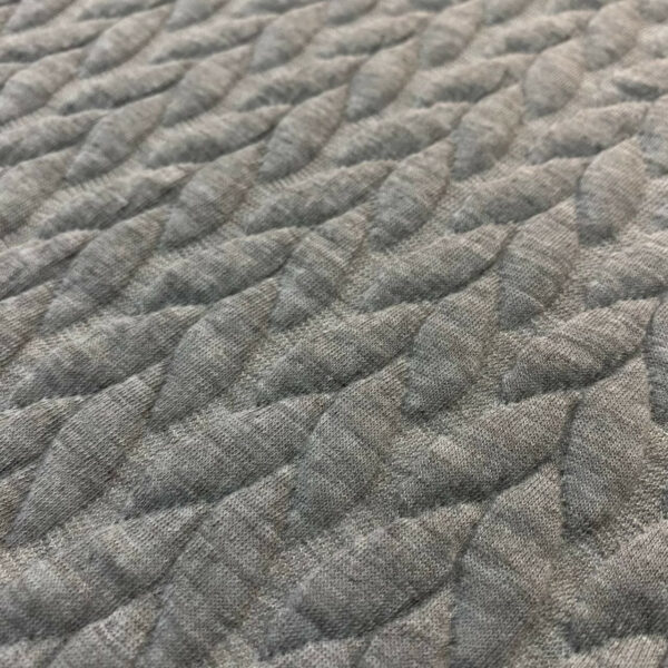 Καπιτονέ πλεξούδα grey