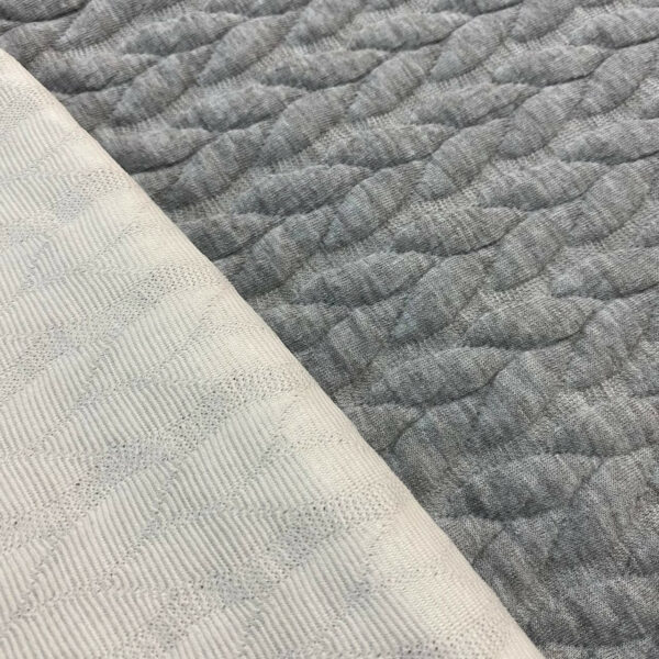 Καπιτονέ πλεξούδα grey