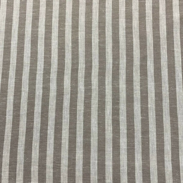 Λινό ριγέ beige/white