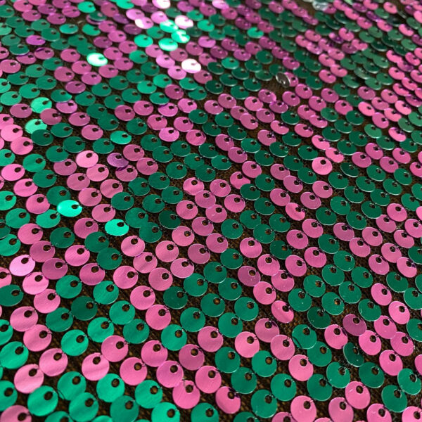 Παγιέτα magenta/green