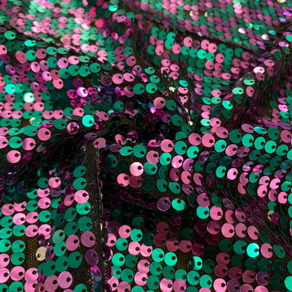 Παγιέτα magenta/green