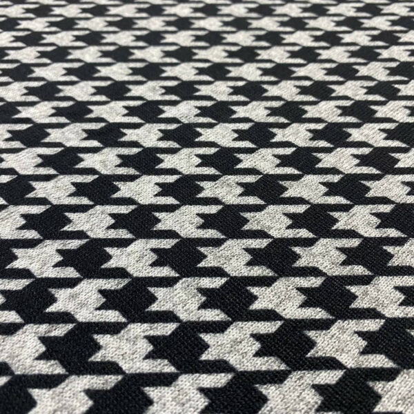 Πλεκτό pied de coq - grey