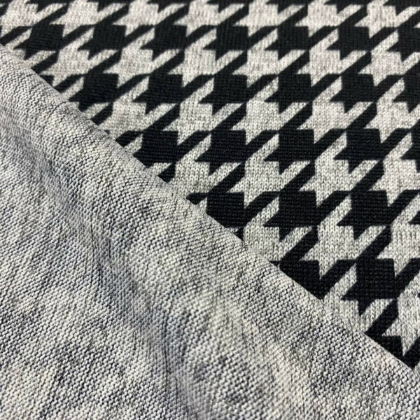 Πλεκτό pied de coq - grey
