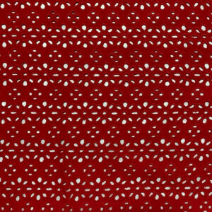 Ποπλίνα embroidery red