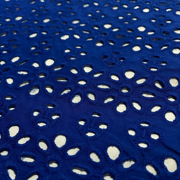 Ποπλίνα embroidery royal