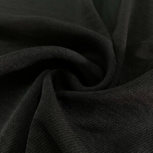 Ποπλίνα linen look black