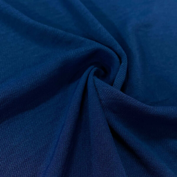 Ποπλίνα linen look indigo