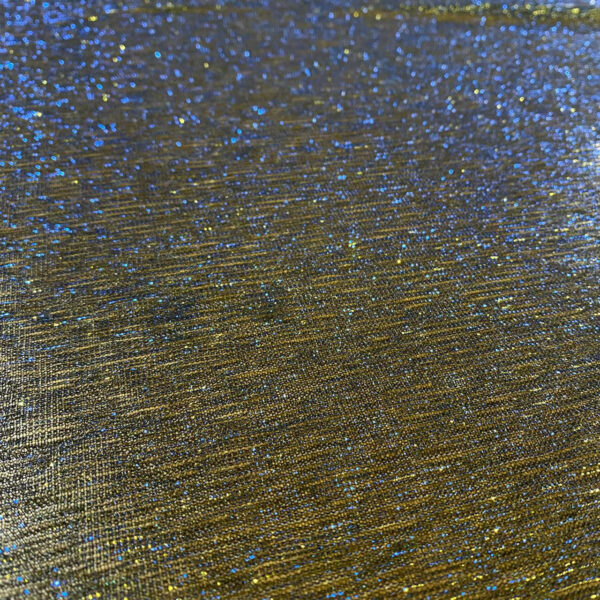 Τούλι lurex gold/royal