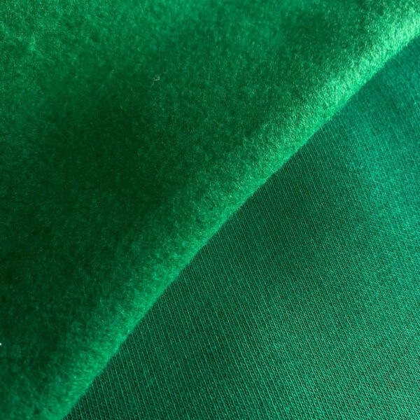 Φούτερ τρίκλωνο με χνούδι πράσινο