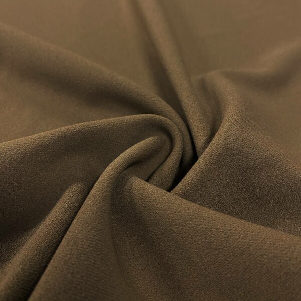 Scuba crepe camel