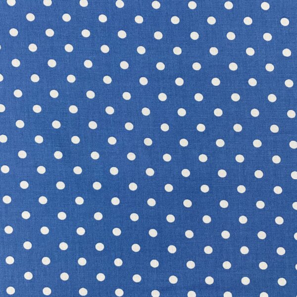Ποπλίνα Dots blue/white