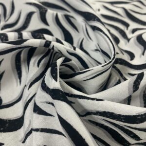 Ποπλίνα Zebra white/black