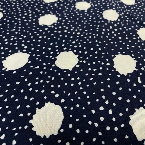 Ποπλίνα Spots navy/white