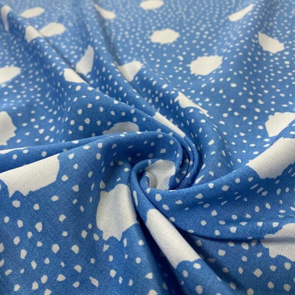 Ποπλίνα Spots blue/white