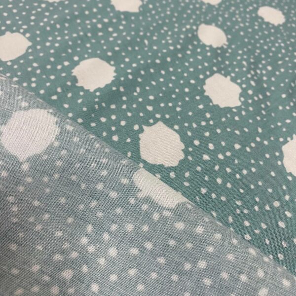 Ποπλίνα Spots mint/white