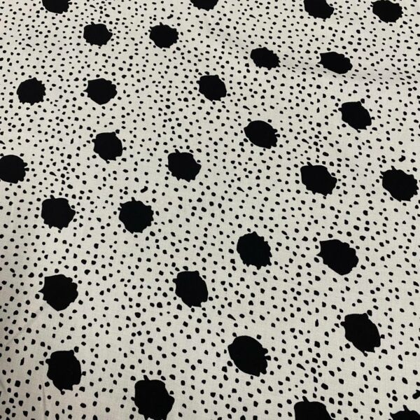 Ποπλίνα Spots white/black