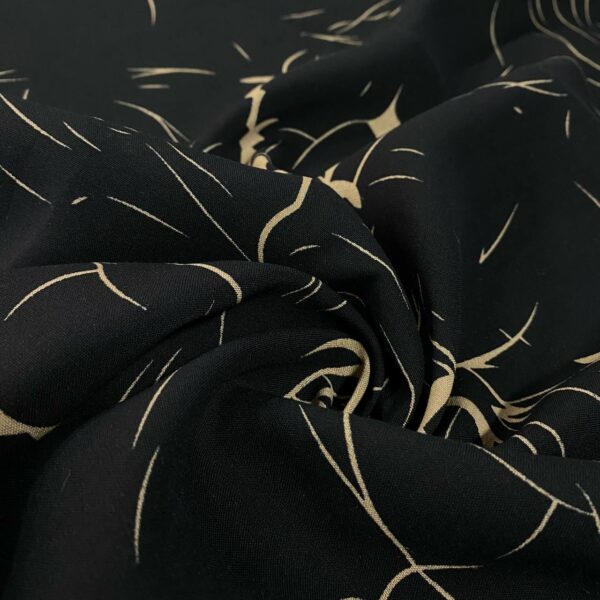 Ποπλίνα martina black/beige