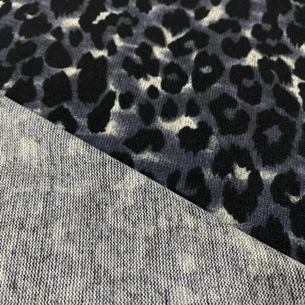 Πλεκτό leopard grey