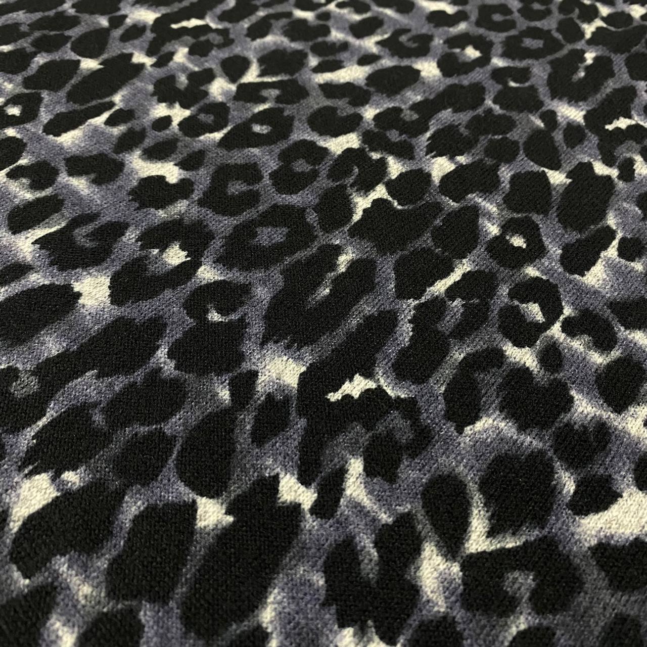 Πλεκτό leopard grey
