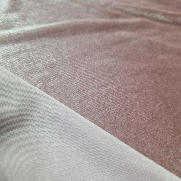 Βελουτέ γυαλιστερό dusty pink