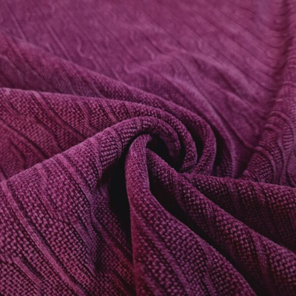 Ζέρσεϊ chenille magenta